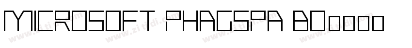 Microsoft PhagsPa Bo字体转换 Microsoft PhagsPa Bo字体转换